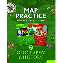 Ratna Sagar MAP PRACTICE BOOK Class VII (COLOUR EDITION)